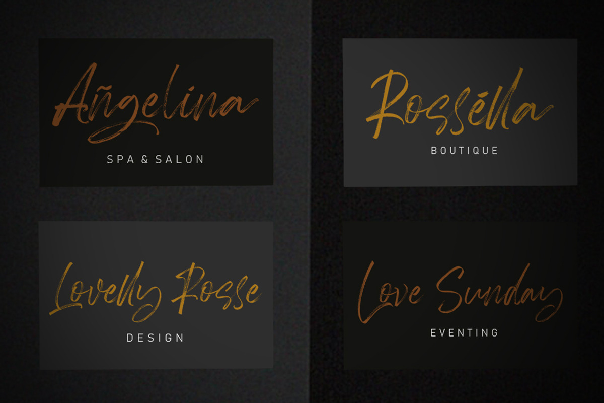 Buttergone, a Script Font by Lucky Type (Photo 4 of 12)