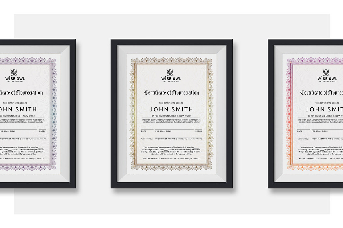 Certificate, a Stationery Template by Diverter (Photo 7 of 7)