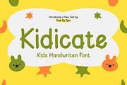 Kidicate - Playful handwriting, a Handwritten Font by Brand_Hero (Thumbnail 1 of 10)