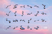 3D Liquid Metal - 122 illustrations, an Object Graphic by assetpro.design (Thumbnail 10 of 10)