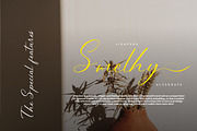 Melliovas - Modern Script Font, a Script Font by Dhabee (Thumbnail 2 of 15)