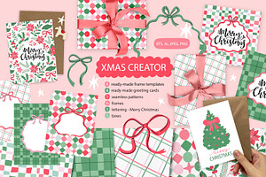 Xmas Creator vector set