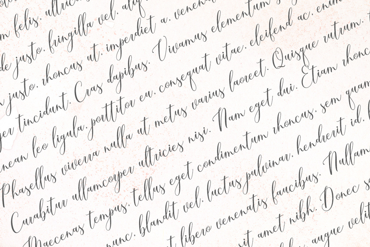 Bretallia, a Font by Amarlettering (Photo 4 of 6)