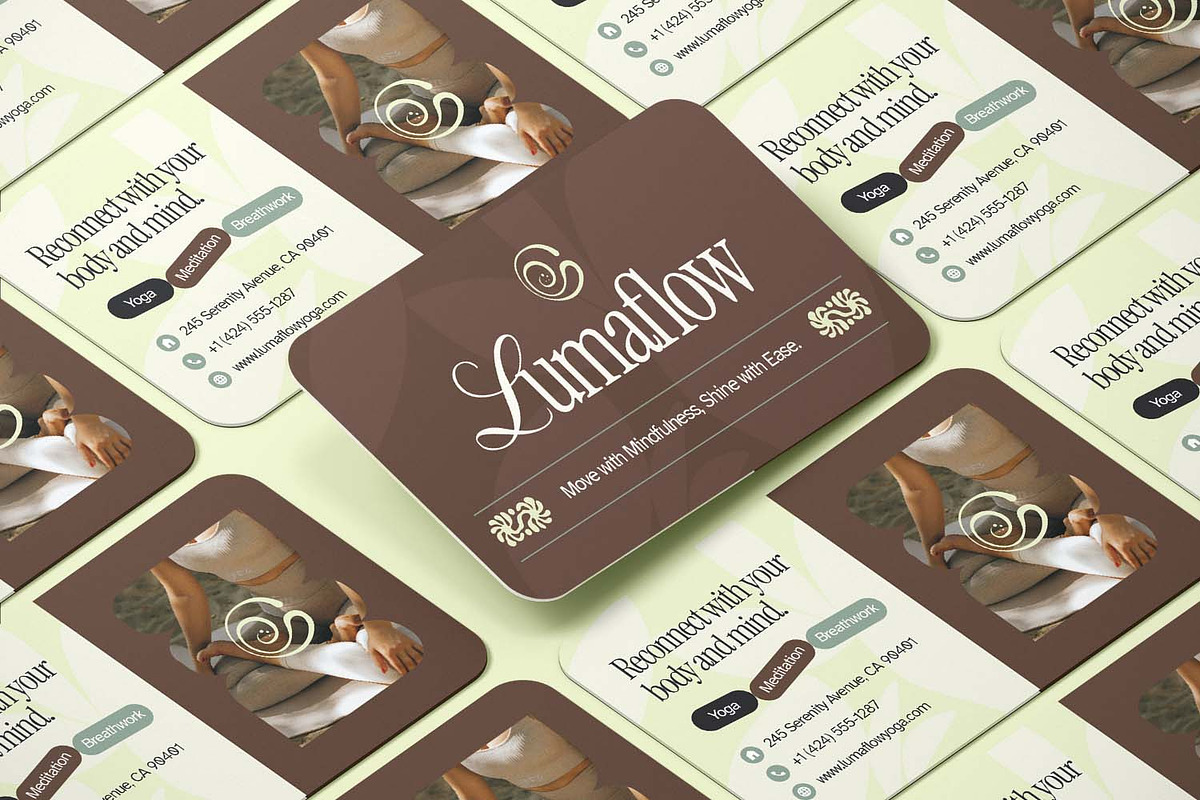 Lumaflow - Business Card, a Business Card Template by Fannan Studio (Photo 3 of 3)