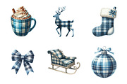 Christmas Blue Plaid, an Illustration by Design Market (Thumbnail 5 of 5)