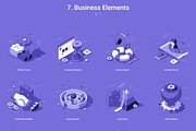 Isometric Icons v.3 (240 Icons), an Object Illustration by Andrew Kras Design (Thumbnail 13 of 21)