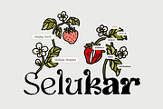 Selukar - Display Variable Font, a Serif Font by Artflorara (Thumbnail 2 of 16)