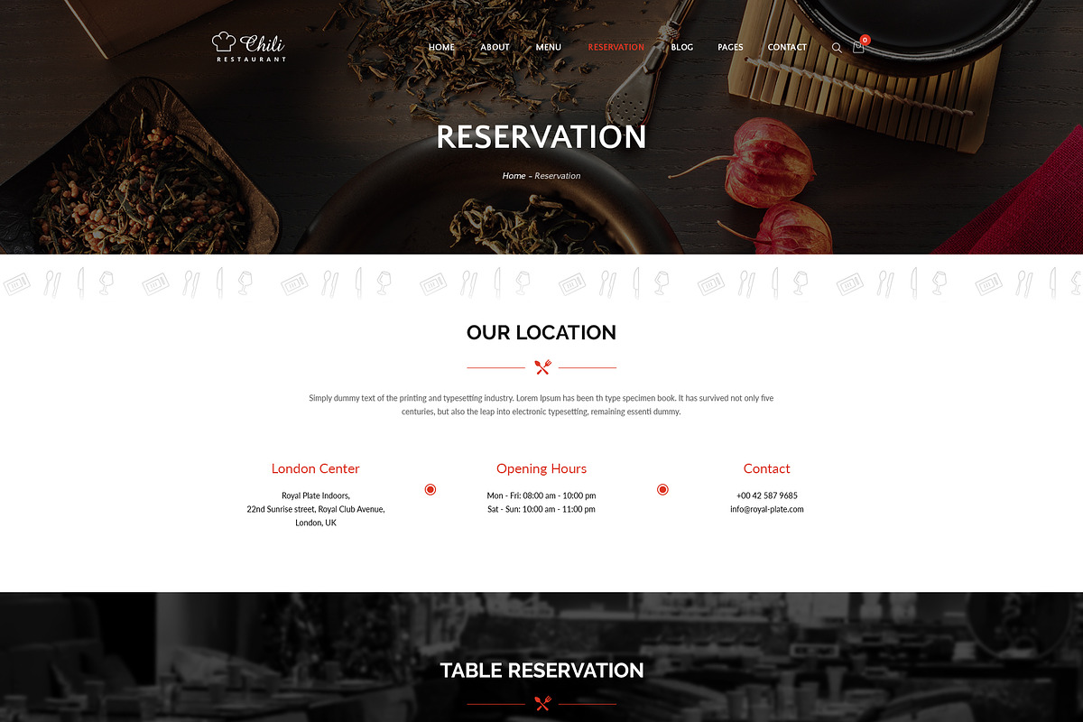 Chili - Photoshop Template (PSD), a Websites & App Template by DigitalCenturySF (Photo 4 of 11)