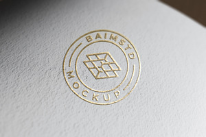 Logo Mockup, a Books & Magazine Mockup by baim_std