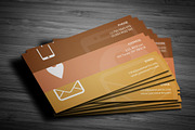 Metro Business Card, a Business Card Template by bouncy (Thumbnail 1 of 4)