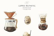 Coffee Aesthetic Watercolor, a Food Illustration by LiChu Art (Thumbnail 4 of 6)
