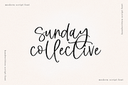 Sunday Collective | Script Font, a Script Font by KA Designs