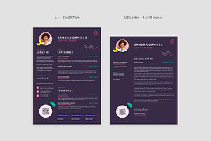 The Resume Flyer Canva Template