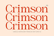 CS Crimson – Classic Font, a Serif Font by Craft Supply Co. (Thumbnail 1 of 8)