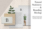Natural Stationery & Branding Mockup, a Product Mockup by Tropical Type (Thumbnail 1 of 5)