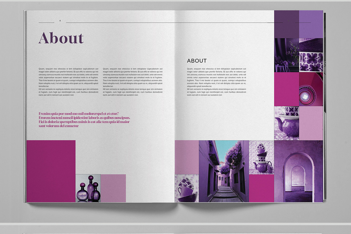 Purple Studio Brochure Template, a Brochure Template by Boris Cupac (Photo 4 of 7)