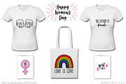 Womes's day, feminist set, vector, a Graphic by Illustree (Thumbnail 3 of 3)