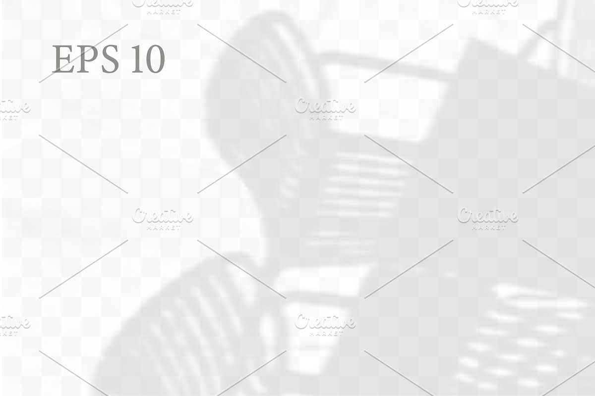 Realistic shadow from terrace chair, an Object Illustration by Zimages