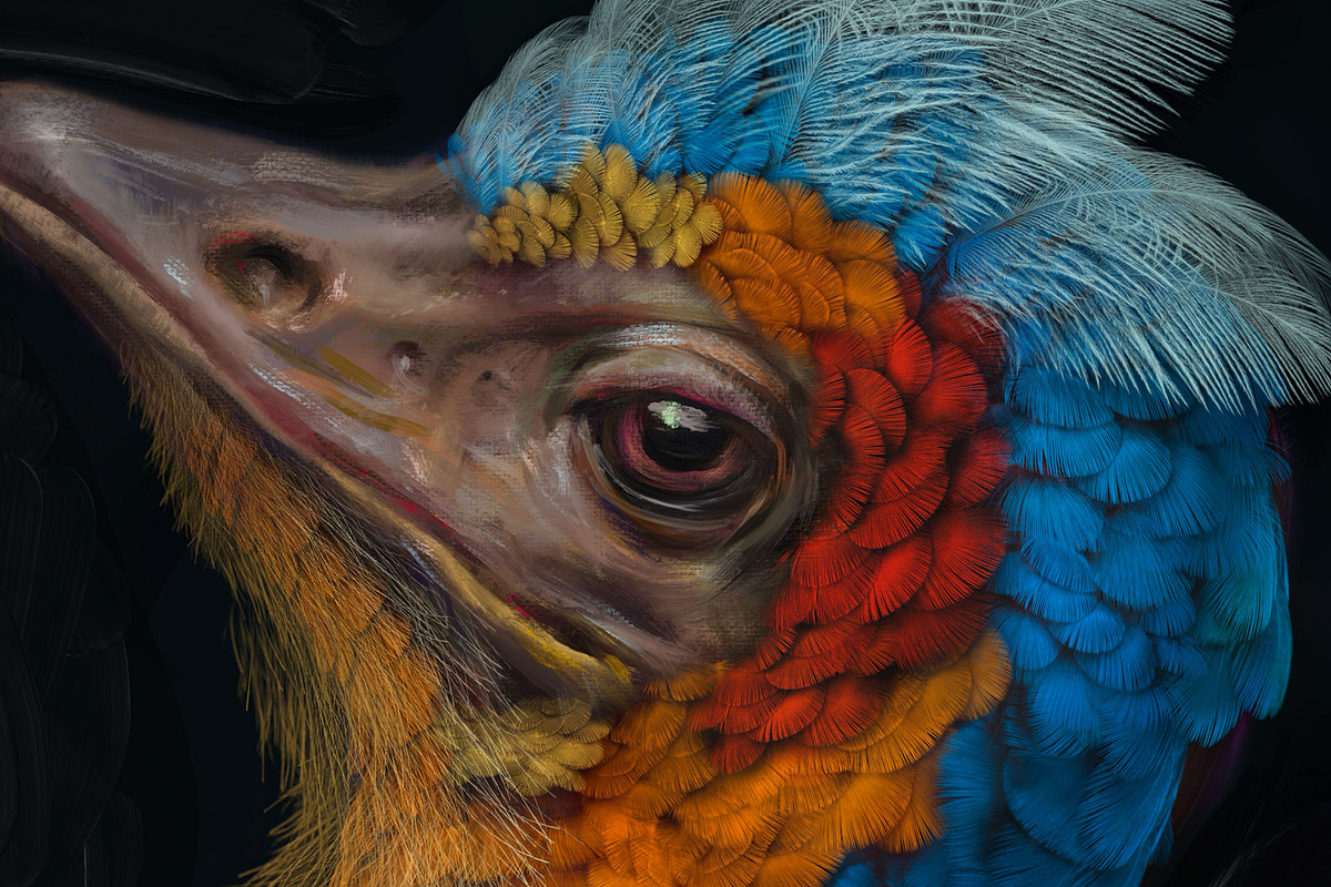 Plumage Atelier. Procreate Brushes, a Brush Add-On by Eldar Zakirov's (Photo 4 of 25)