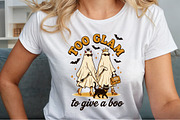 Too Glam to Give a Boo,Funny, a Work Illustration by Sublimation Artist (Thumbnail 5 of 9)