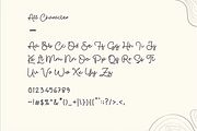Gasing Monoline Script Font, a Script Font by Grontype (Thumbnail 6 of 7)