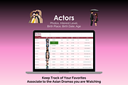 Asian Drama Tracker - Google Sheets, an App Template by Ardent Workshop (Thumbnail 4 of 8)