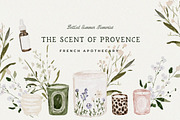 Handdrawn French Cottage Watercolor, an Object Graphic by Laras Wonderland (Thumbnail 4 of 12)