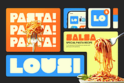 Bravco - Unique Bold Logo Food Font, a Handwritten Font by Sensatype (Thumbnail 3 of 12)