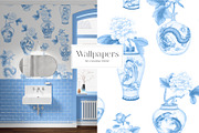 Chinese porcelain, a Pattern Graphic by Kate Demyanovska (Thumbnail 5 of 18)