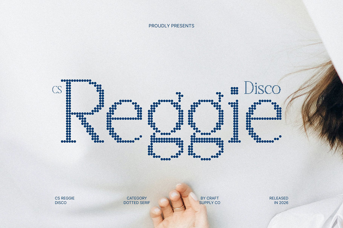 CS Reggie Disco, a Serif Font by Craft Supply Co. (Photo 1 of 8)
