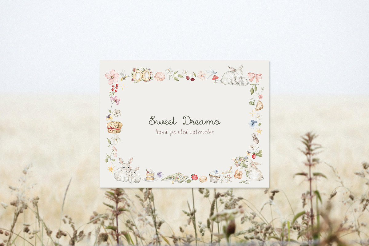 Sweet Dreams. Watercolor animals, an Animal Illustration by Kreker Kate (Photo 7 of 9)