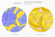 Kitchen Utensils Illustrations, an Object Illustration by GVGraphics (Thumbnail 8 of 8)