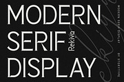 Rekiya Modern Serif Display Font, a Serif Font by Storytype Studio (Thumbnail 15 of 15)