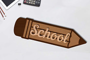 Pencil Set Decor Multilayer Template, a Templates & Theme by LaserCutano (Thumbnail 6 of 11)