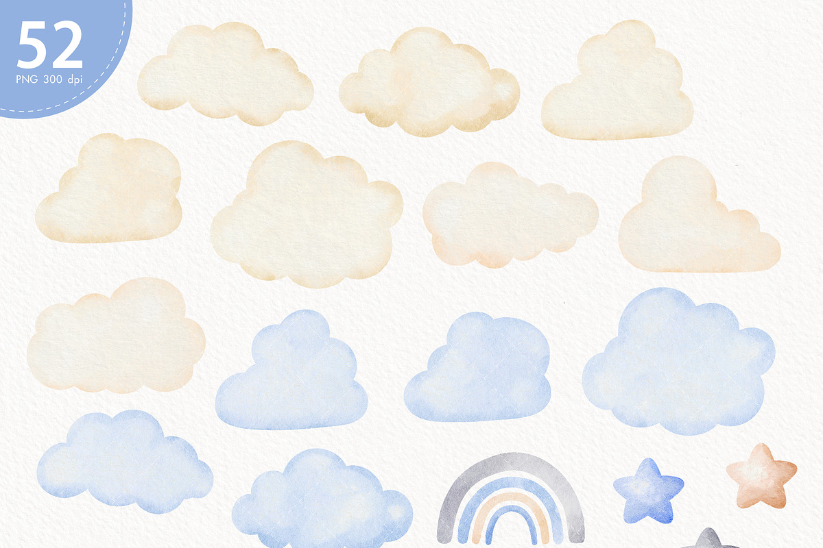 Watercolor Air Transport Clipart, a Transportation Illustration by TitaLivingArt (Photo 6 of 10)
