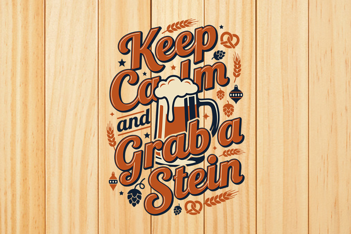 Oktoberfest Beer Party T-Shirt, an Object Graphic by jahid234 (Photo 2 of 3)