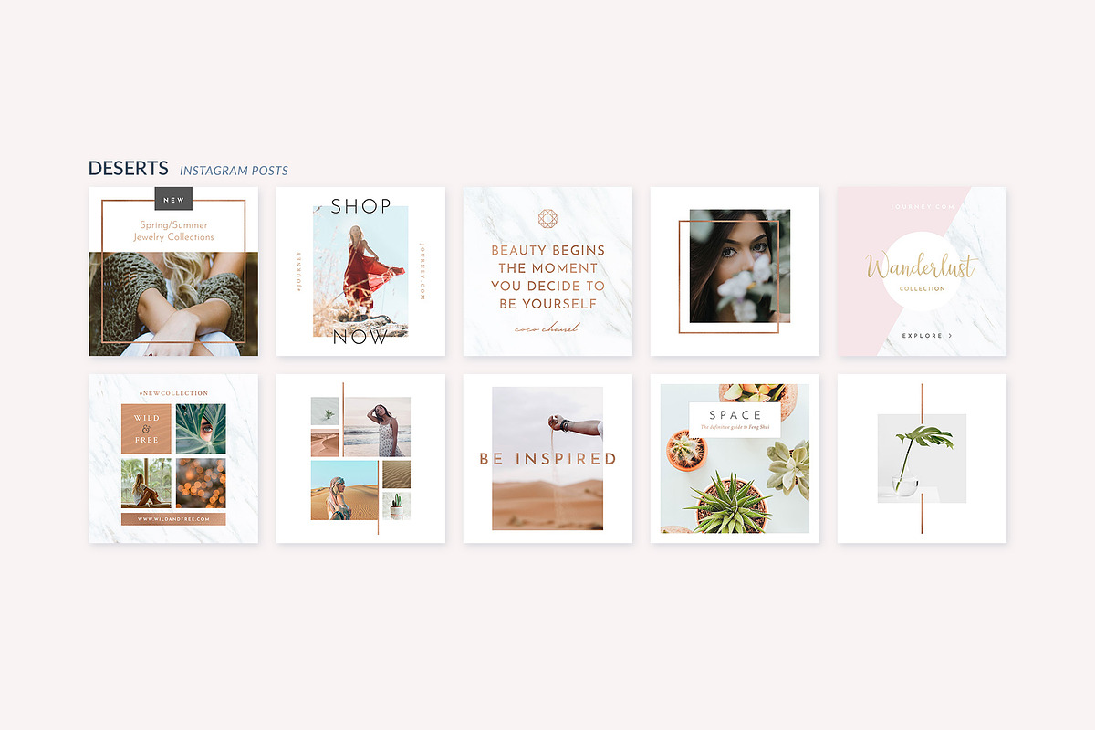 CANVA & PS Complete Instagram Bundle, a Social Media Template by Poego Social (Photo 41 of 52)