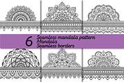 Seamless patterns and mandalas, a Pattern Graphic by Katika Shop (Thumbnail 1 of 9)