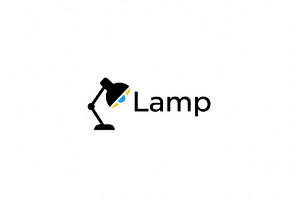 Minimal Desk Lamp, a Branding & Logo Template by Logocreative