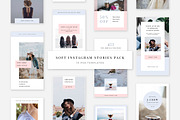 Soft Instagram Stories Pack, a Social Media Template by Swiss_cube (Thumbnail 1 of 5)