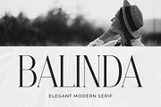 Balinda - Elegant Modern Serif Font, a Serif Font by Typeformers (Thumbnail 1 of 5)