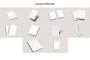 Book Cover Mockup, a Books & Magazine Mockup by Beside Std (Thumbnail 2 of 12)