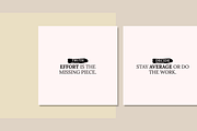 50 INSPIRING INSTAGRAM TEMPLATE, a Social Media Template by RB Boutique (Thumbnail 8 of 10)