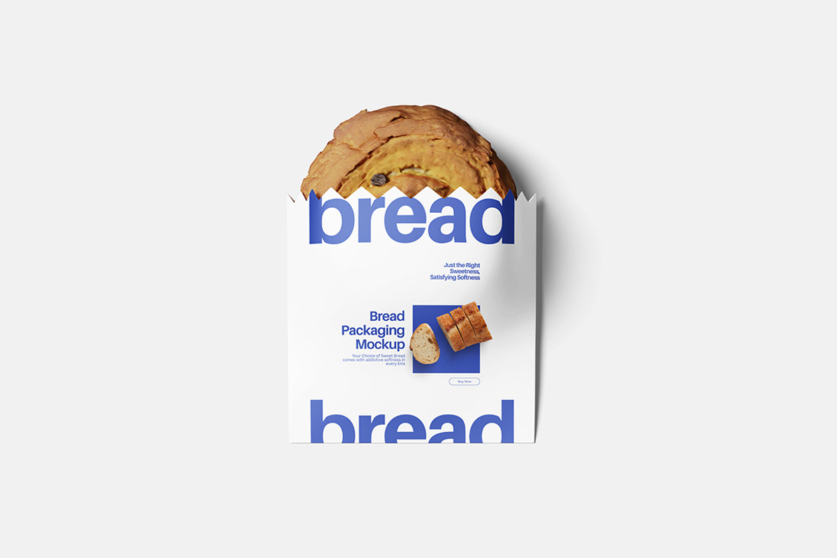 Bread Packaging Mockup, a Product Mockup by Indah (Photo 2 of 6)