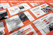 Queli - Construction Keynote Templat, a Design Template by SlideFactory (Thumbnail 1 of 4)