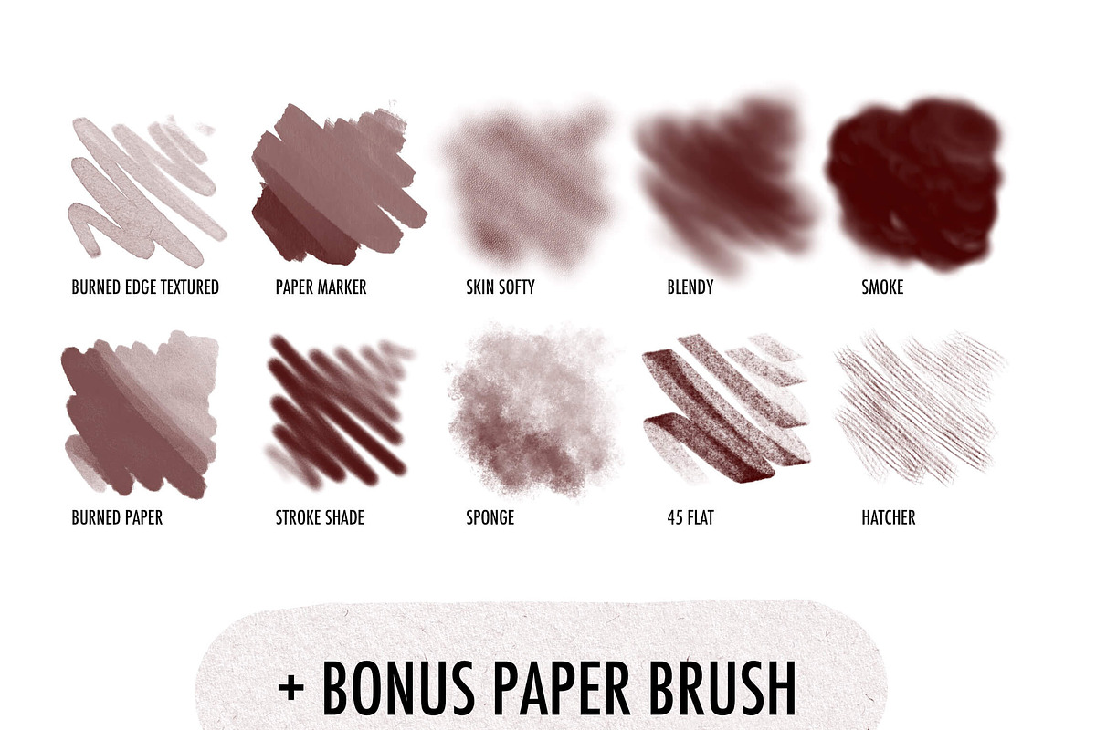 Procreate Brushes For Drawing, a Brush Add-On by Easy Procreate (Photo 10 of 10)