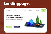 3D Isometric Camping Pack, a 3D by novia99design (Thumbnail 4 of 6)