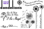 Dandelions & Overlays AI EPS PNG, an Illustration by FrankiesDaughtersDesign (Thumbnail 2 of 6)