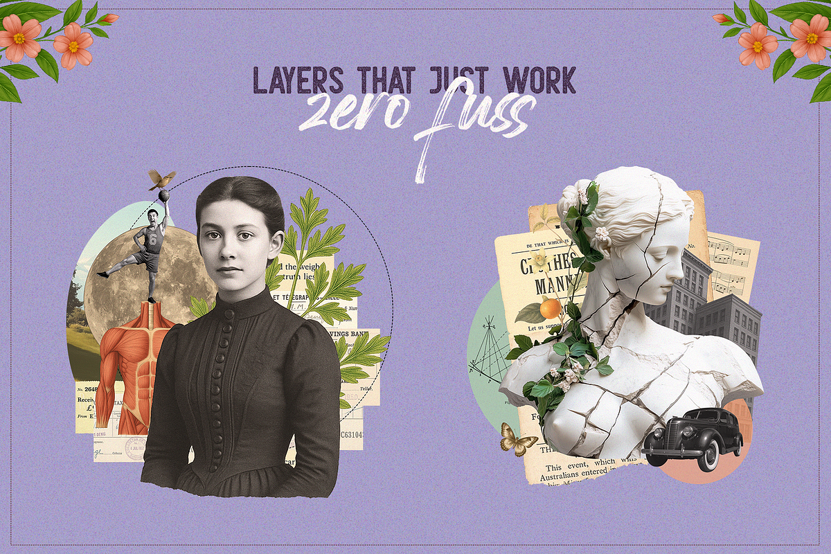 Oh So Vintage Collage Creator, an Object Graphic by SNIPESCIENTIST (Photo 23 of 30)