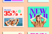New Year 2027 Fashion Social Media, a Social Media Template by ContestDesign (Thumbnail 5 of 6)